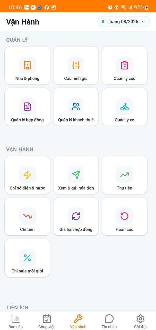 Trang Vận Hành
